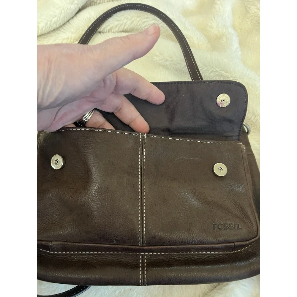 Fossil vintage brown